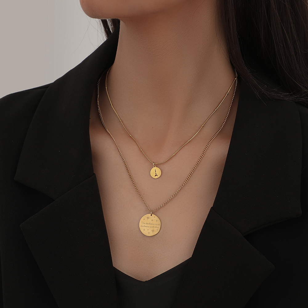 European And American Fashion Irregular Simple Clavicle Chain