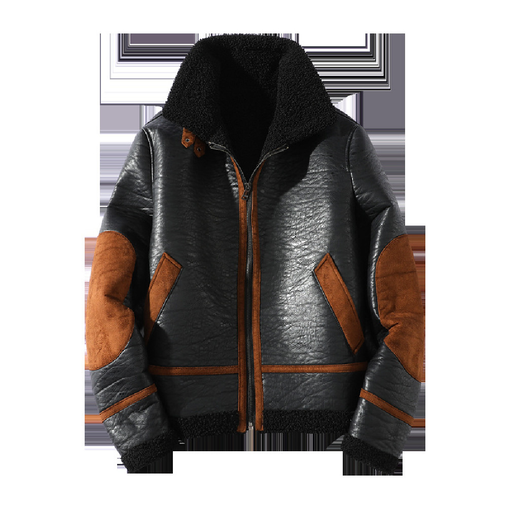 Men's New Plush And Thick Coat