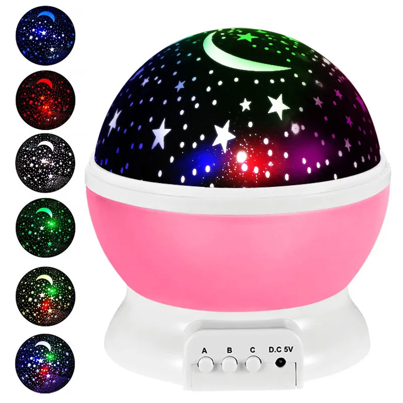 Star Light Projector Dream Rotating Romantic Starry Ball Atmosphere Led Children Night Light Christmas – image 5