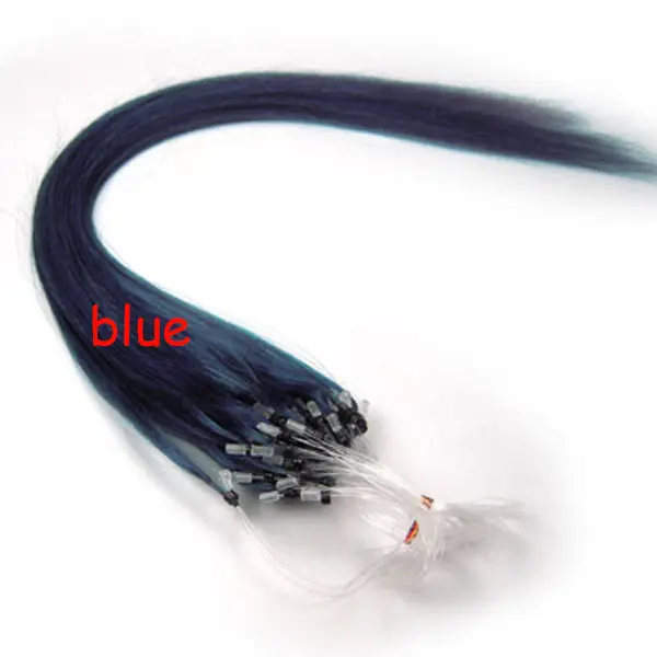 Pure Hair Color Fishing Line Extensions Bundles