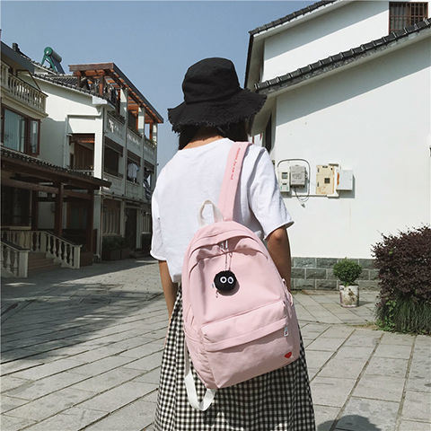 Cartoon Decoration Small Pendant Bag Accessories Small Coal Ball Cute Keychain