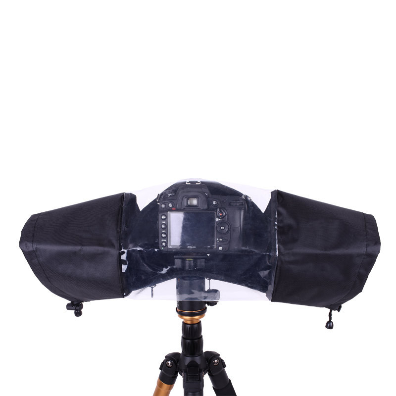 Housse de protection imperméable pour appareil photo reflex professionnel – noire