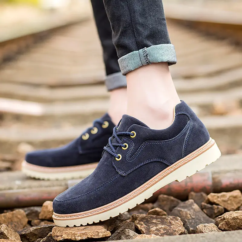 Men's Low Top British Trend Logging Casual Shoes