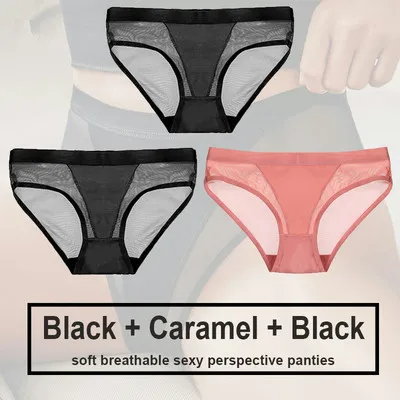 Women's Polyester Seamless Panty Three Piece Set Set2 - Shop at LoveMi