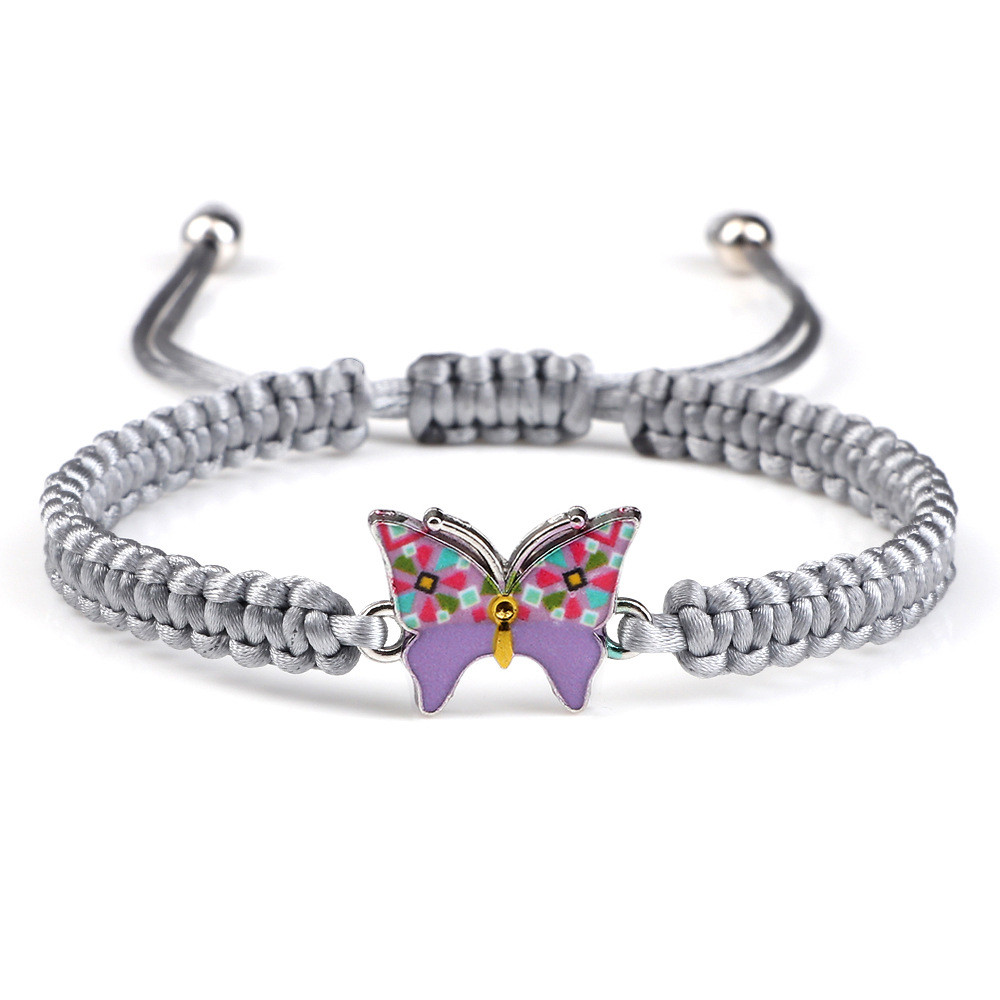 Title 28, Nueva pulsera de mariposa, cuerda de mano de pr...