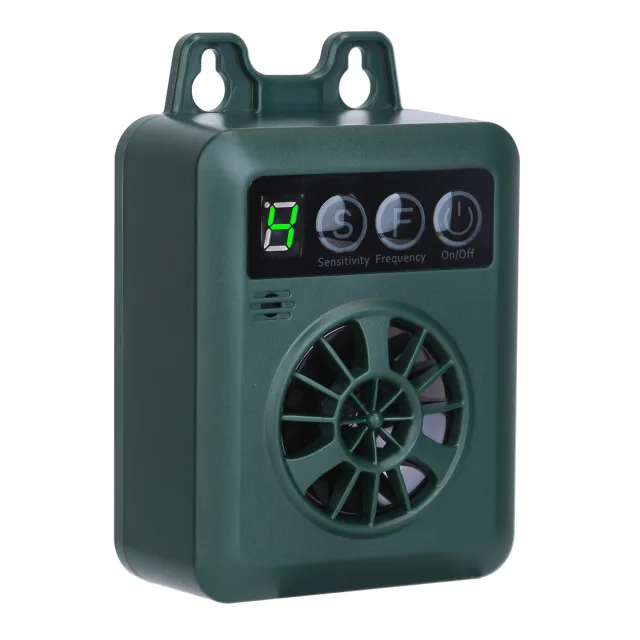 Anti barking Device 49.2Feet Sensing Ultrasonic Bark Deterrent With 4 Frequency Levels 4 Sensitivity Levels Indoor Outdoor Dog Bark Control Green - Shop at LoveMi