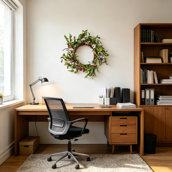 22inch & Green Artificial Wreath