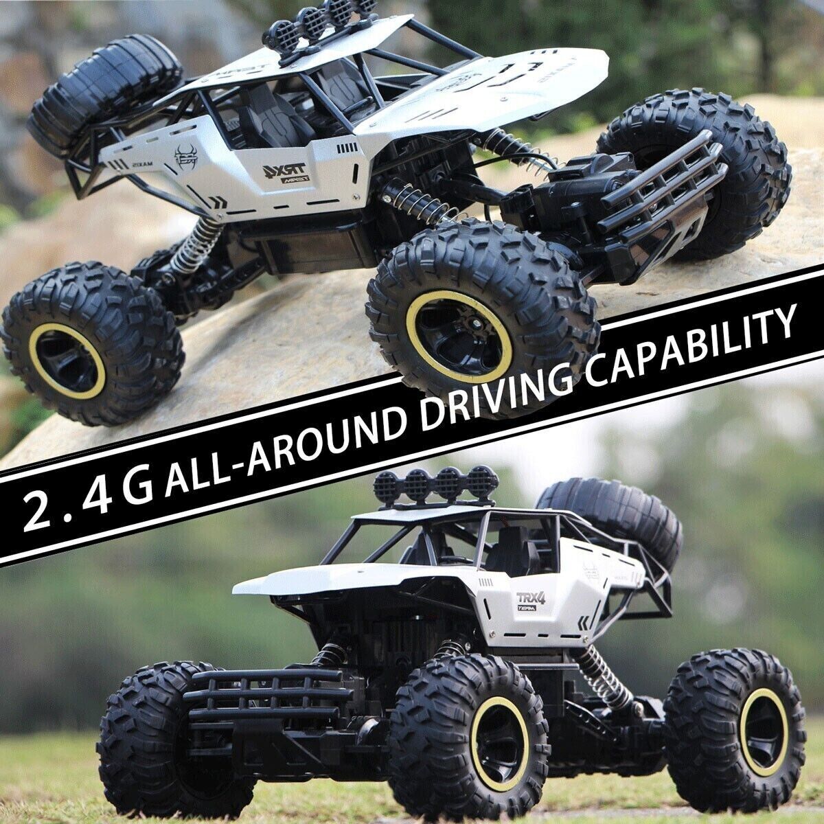 4DRC 9268 4WD 1 12 Large RC Car Off Road Truck Remote Control Cars 2 BATTERIES image 8