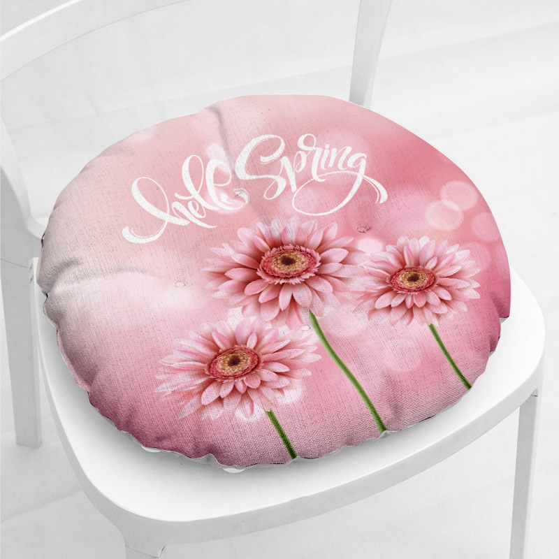 Powder chrysanthemum round