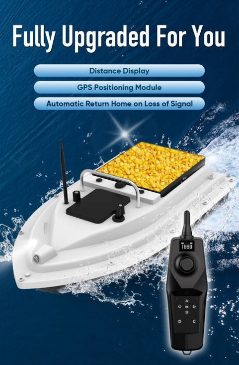 Fishing And Fishing Boat D26- Multi Capacity Battery With Optional Range Of 2-8 Hours, All-weather Fishing Tool For Lakes And Reservoirs — 1