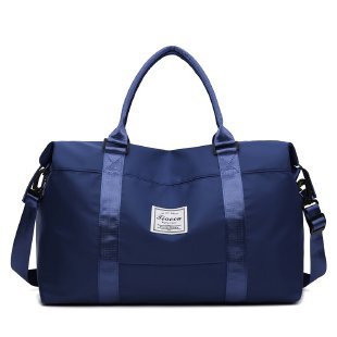 Travel Duffel Bags Sports Fitness Gym Tote Bag Women Weekender Overnight Bag Blue - Shop at LoveMi