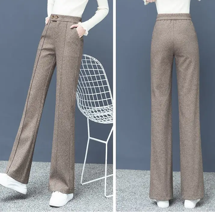 Women's High Waist Loose Casual Wide Leg Pants