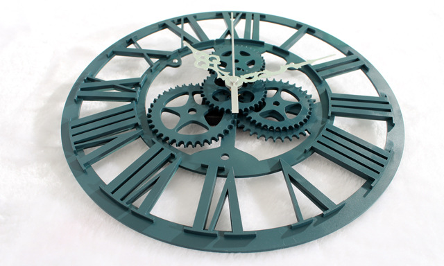 Gear Wall Clock, Quartz Movement, picture 3 of 5