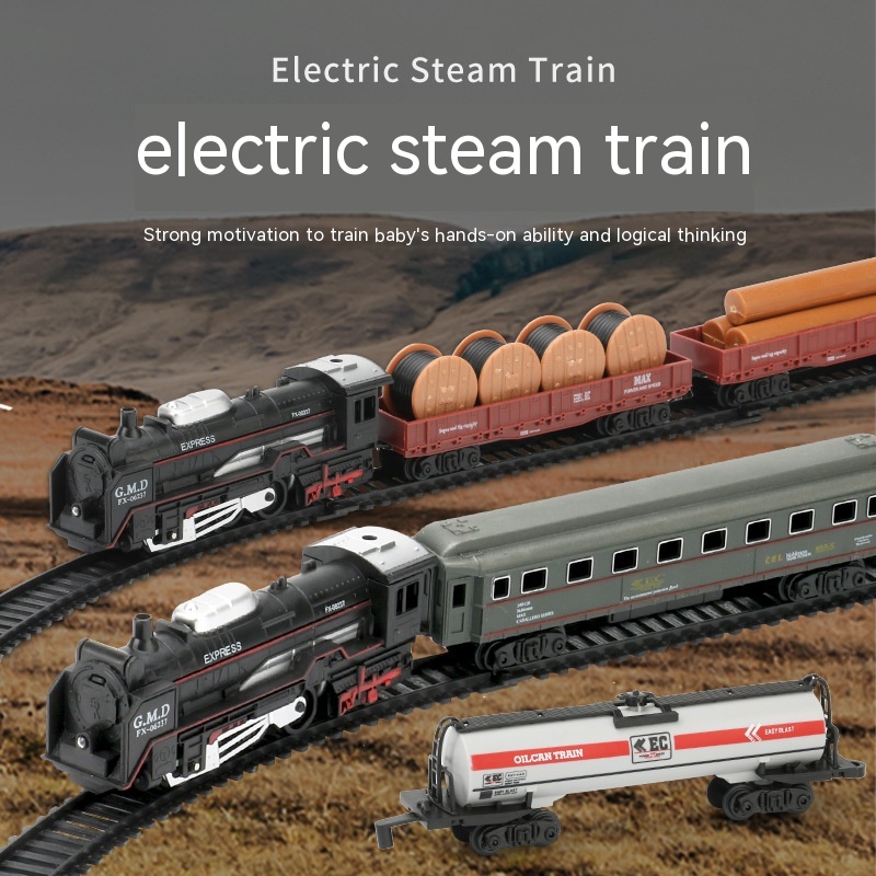 Title 1, Simulation Electric Track Classical Model Toy T...