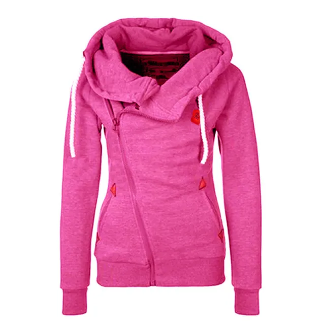 Cardigan Side Zipper Hooded Sweatshirt Jacket Crimson 2Xl - Shop at LoveMi