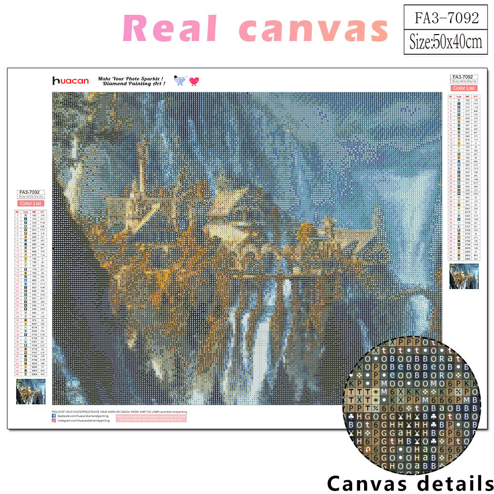 Diamond Painting 5d Landscape Full Squareround Embroidery