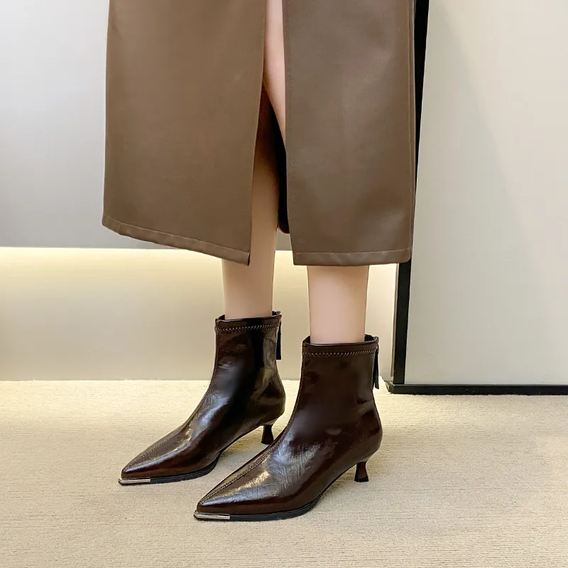 Women's Pointed Toe Stiletto Ankle Boots 2026