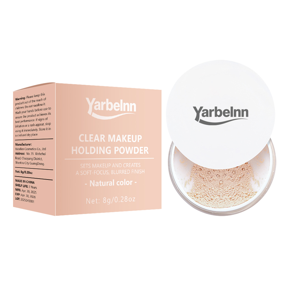 Concealer Banana Powder, Long-Lasting Matte Setting Powder, Waterproof Brightening Face Powder, Oil Control Makeup Finishing Powder & Highlighter Powd