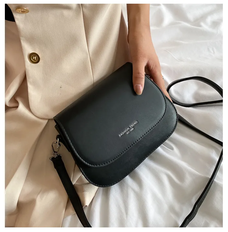 New Fashion Girl Summer Contracted Fashion Trend Of Foreign Gas Shoulder Bag - Black
