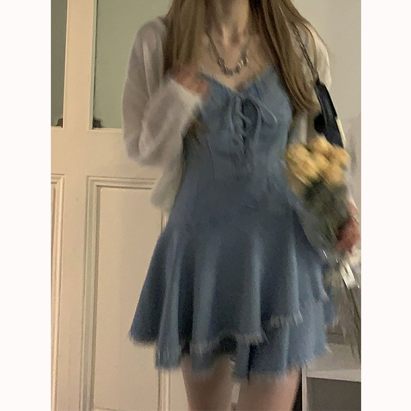 Spring New Style Take Show Thin Cake Short Skirt Children Outfit Tide