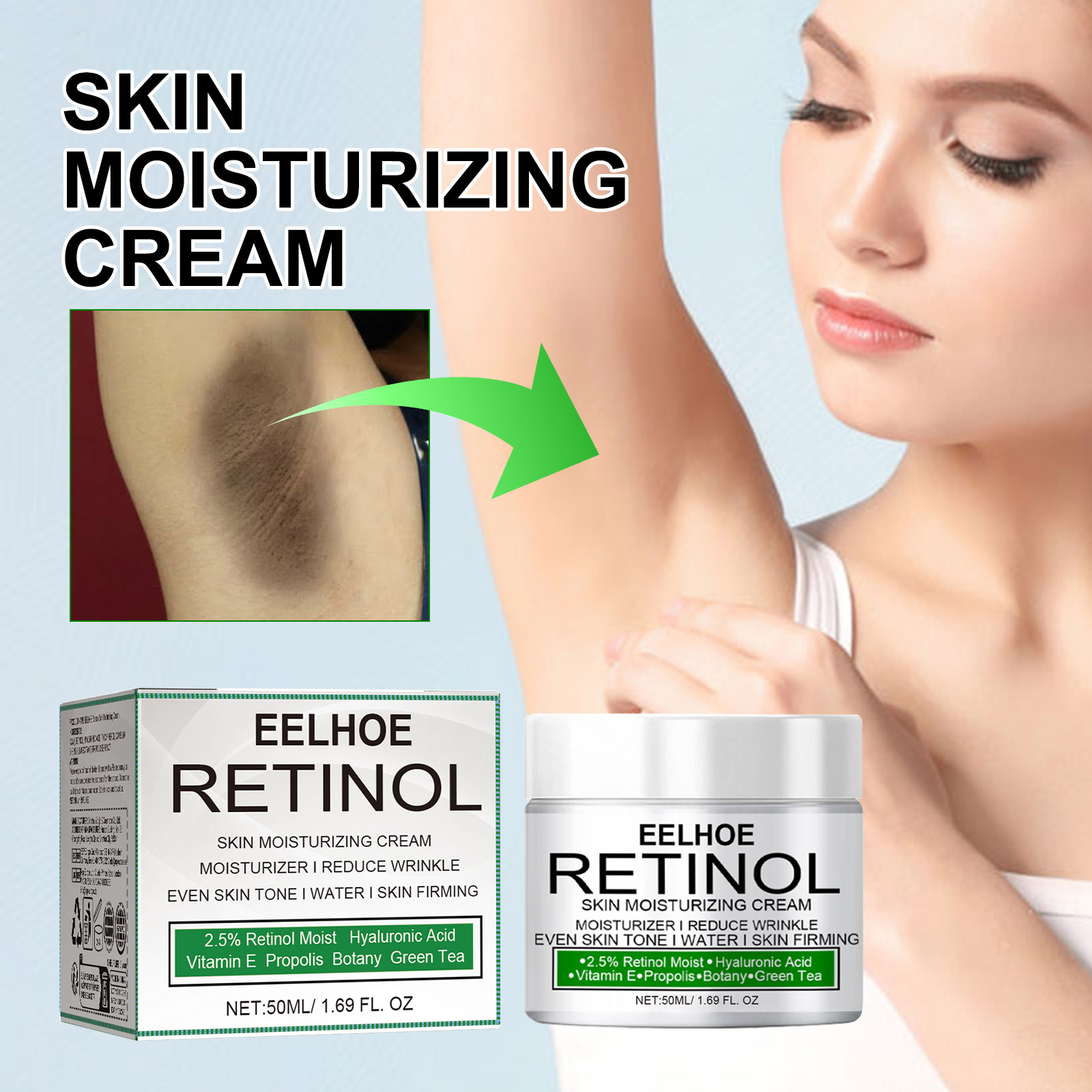 Underarm Brightening Cream 50ml 1 Box — foto 13