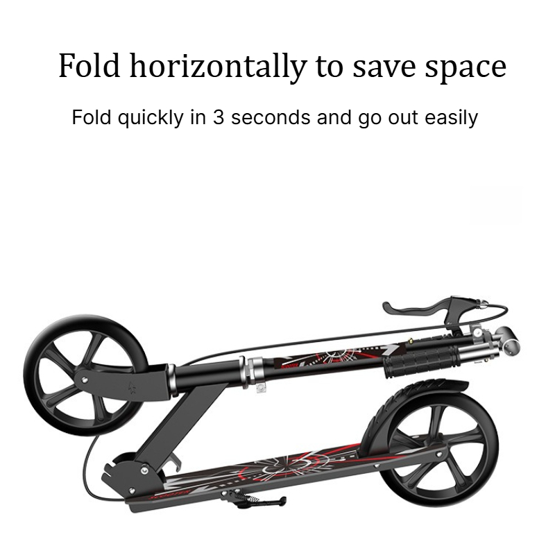 New Kids Scooter 2-Wheel Adjustable Height With Handbrake For 6-12 Years — image 5
