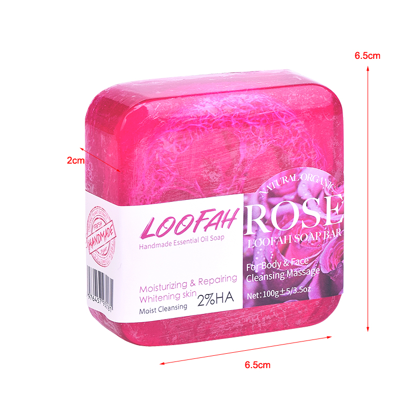 Rose Loofah Soap — foto 3