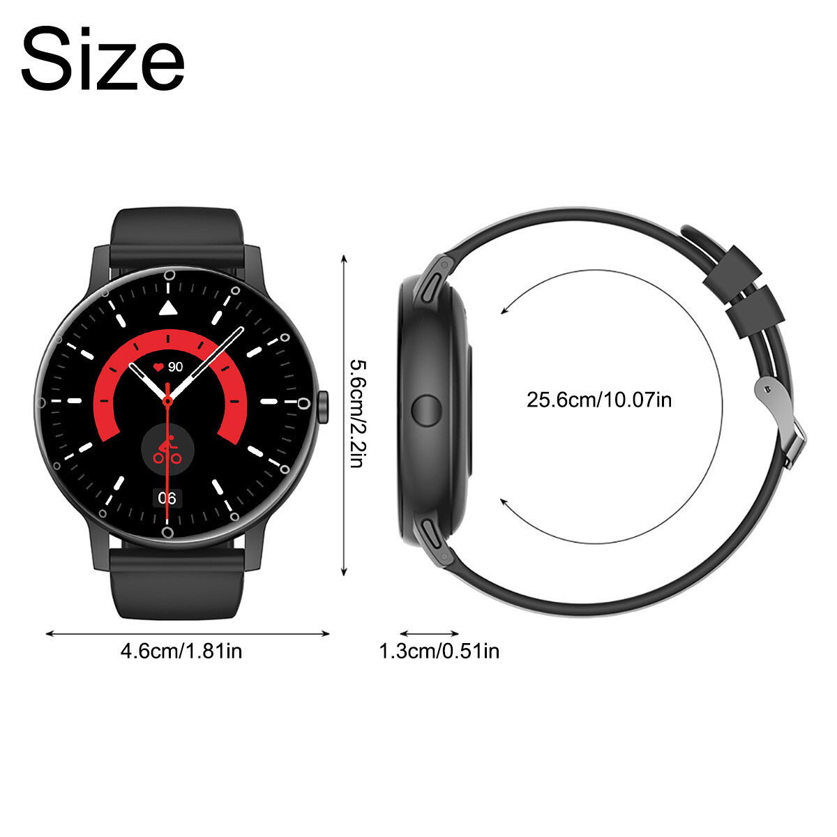 BT Bluetooth Call Smart Watch Outdoor Sports Fitness Tracker Voice Assistant — image 10