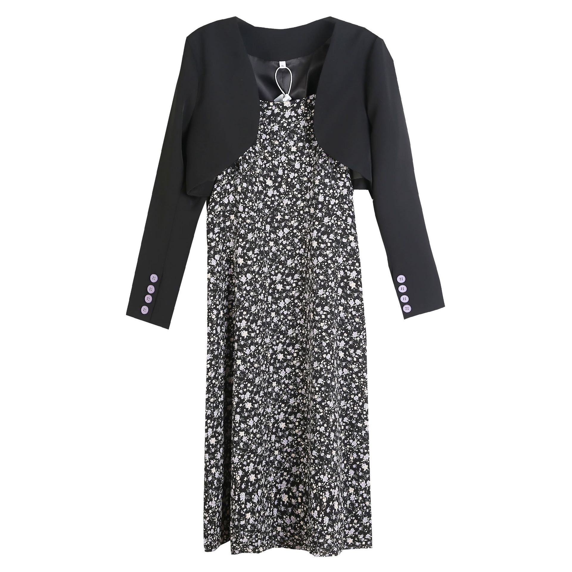 Ladies Light And Familiar Suspender Skirt Suit