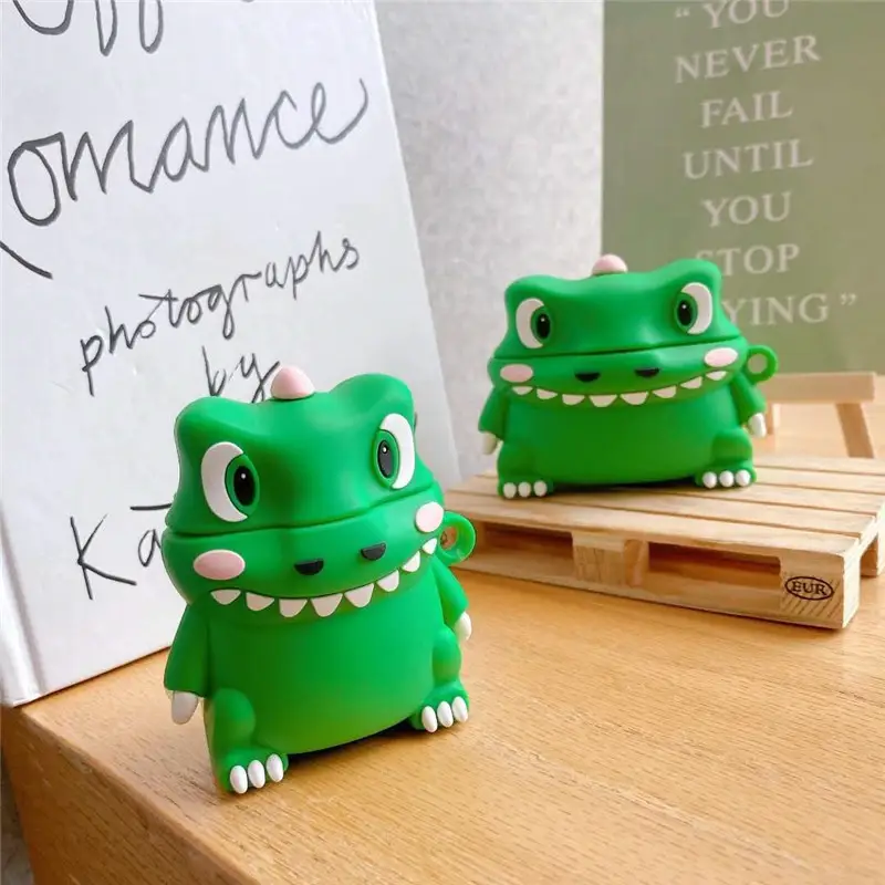Cute Animal Silicone Protective Case for Wireless Earphones