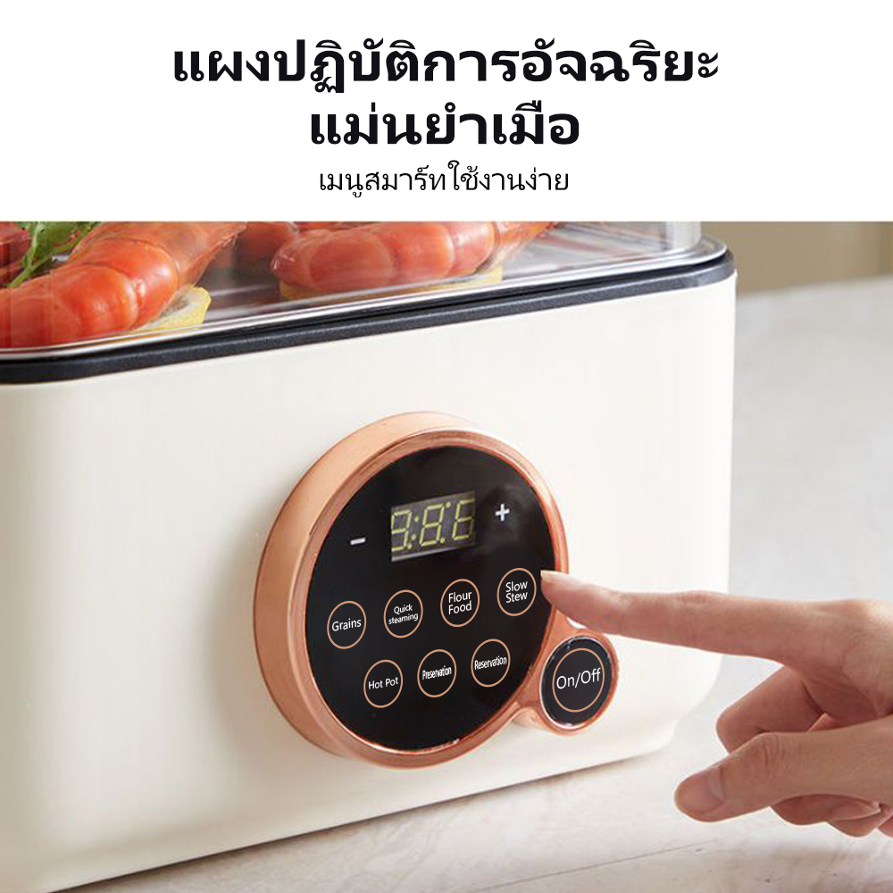 Kawu BT-ZG06 Steaming And Boiling Pot Three Layers 7