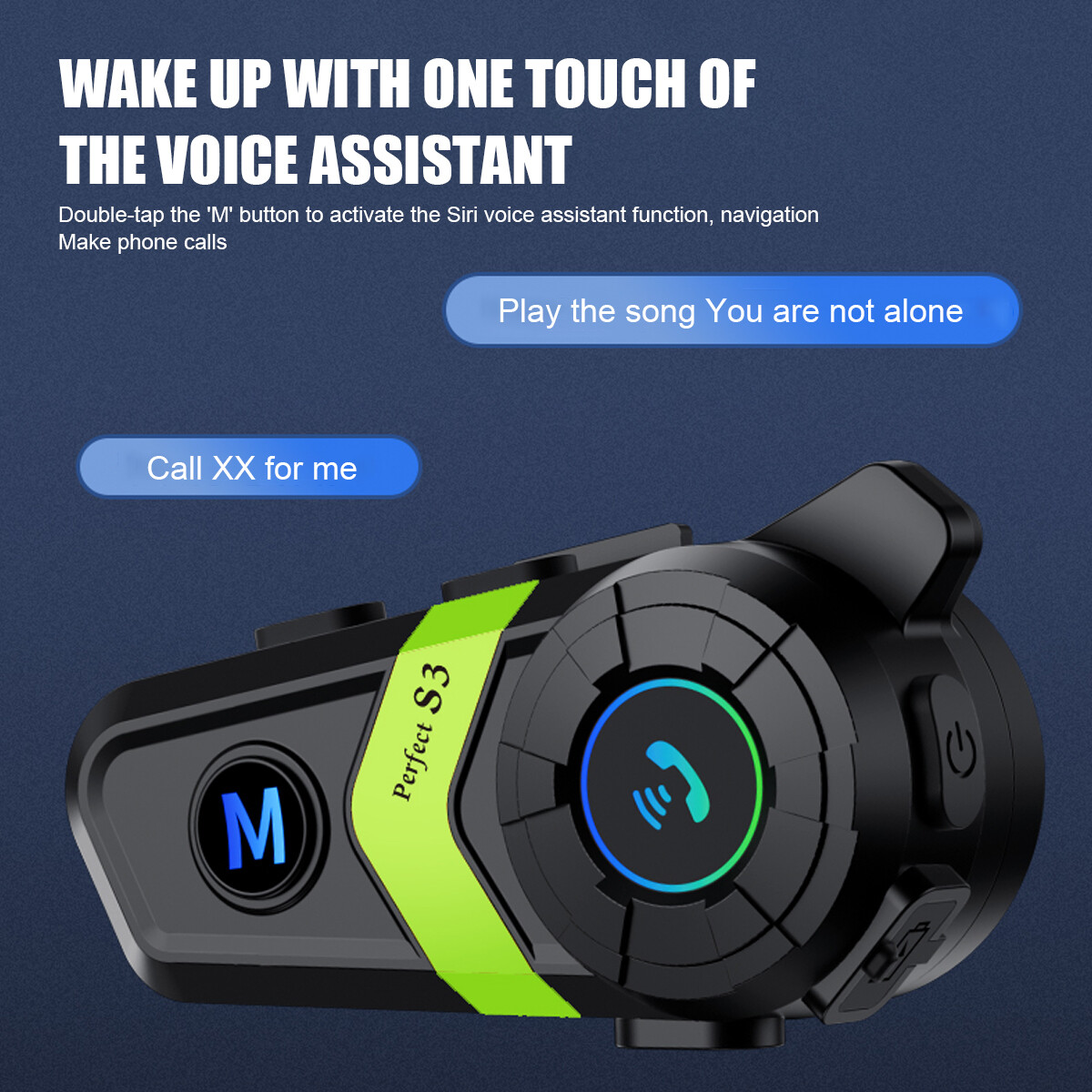 Bluetooth Answer 5.3 Motorcycle Helmet Headset Wireless Motorbike Headphone UK — image 8
