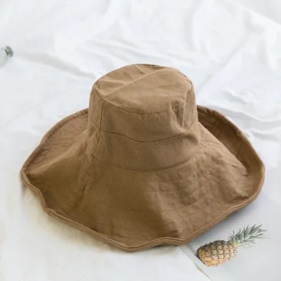 Korean Hat Women All match Japanese Basin Hat Trend Khaki - Shop at LoveMi