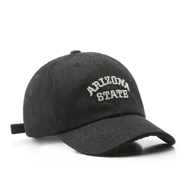 Wash The Old Letter Cowboy European And American Fashion Black - Shop at LoveMi