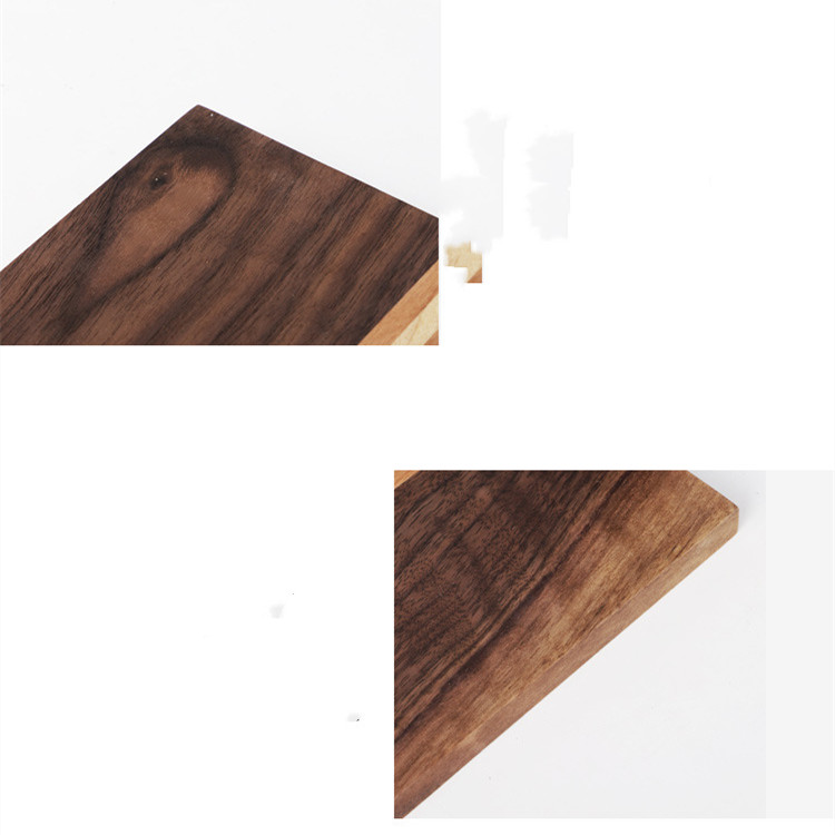 Black walnut student bookends rely on wooden