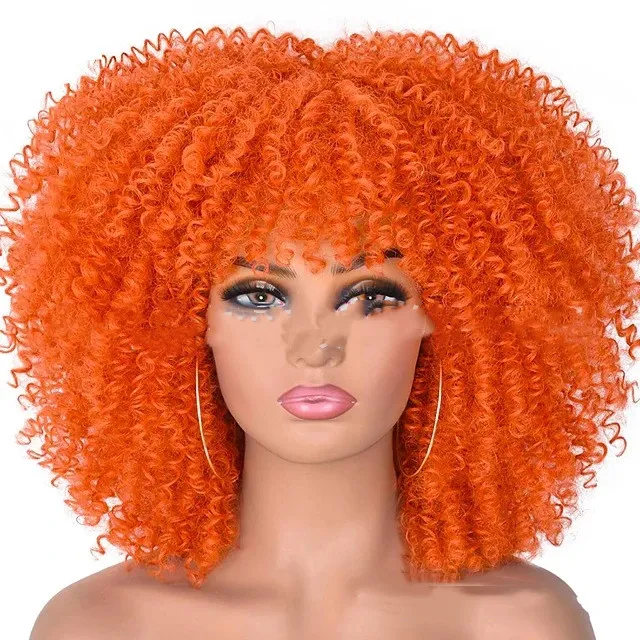 Small Curly Hair Rose Mesh Synthetic Headgear 17Sty - Shop at LoveMi