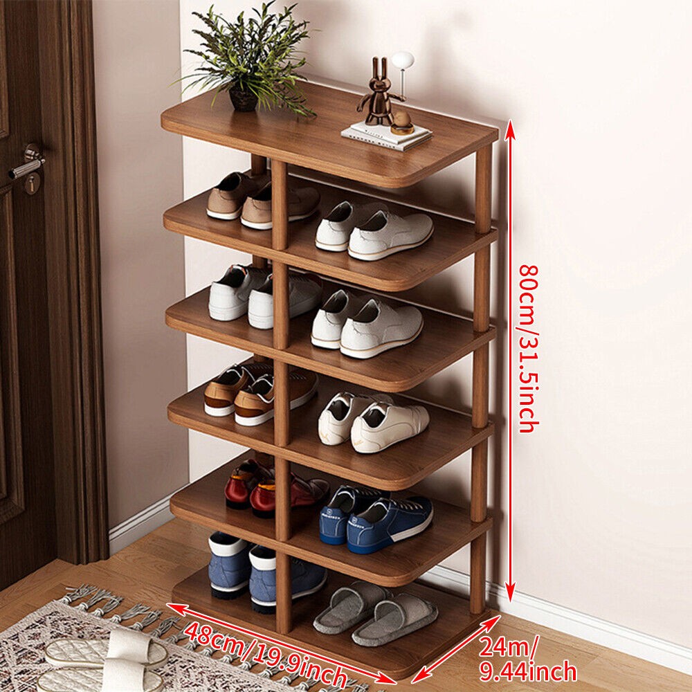 68 Tier Vertical Shoe Rack Tall Tower Storage Shelf Organizer — image 5