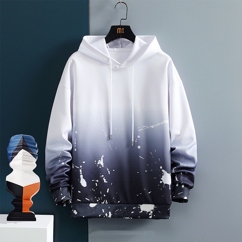 Title 1, Heren hoodie met lange mouwen, losse pasvorm, i...