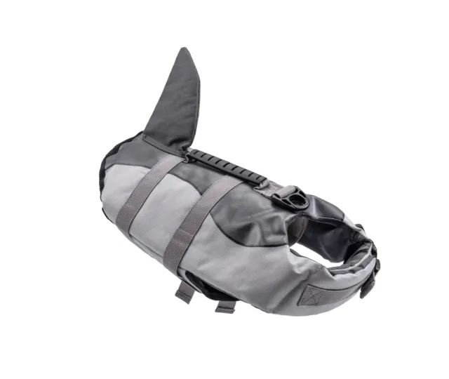 Dog Buoyancy Clothes Swimming Koji Fadou Teddy Shark Fin - Shop at LoveMi