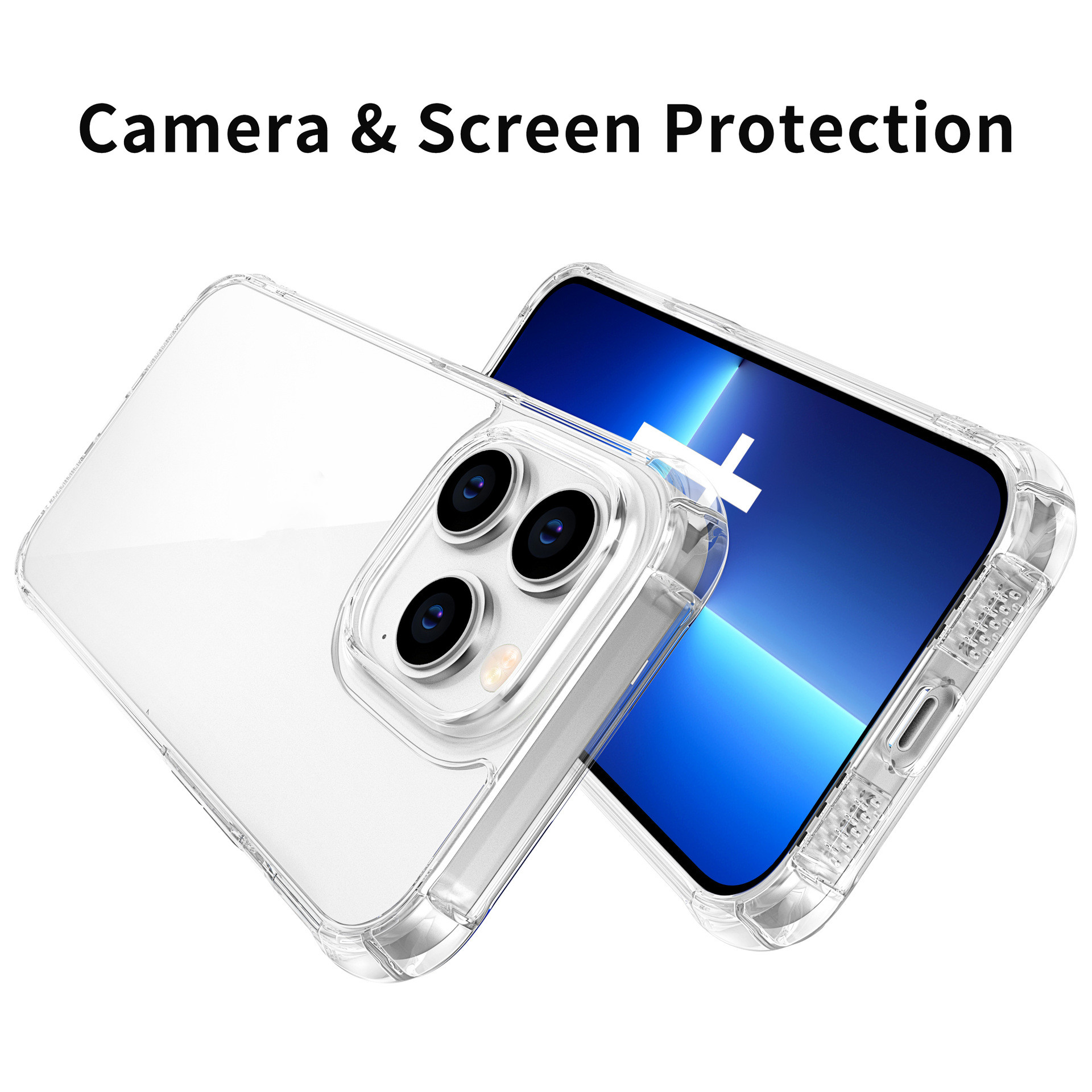 Transparent Fashion Personality Shockproof Phone Case - Image 4