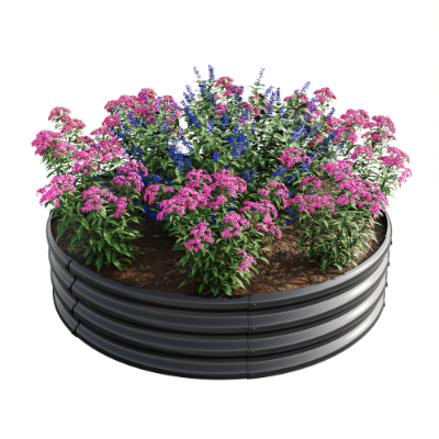 Tall Round Raised Garden Bed, 2-Pack