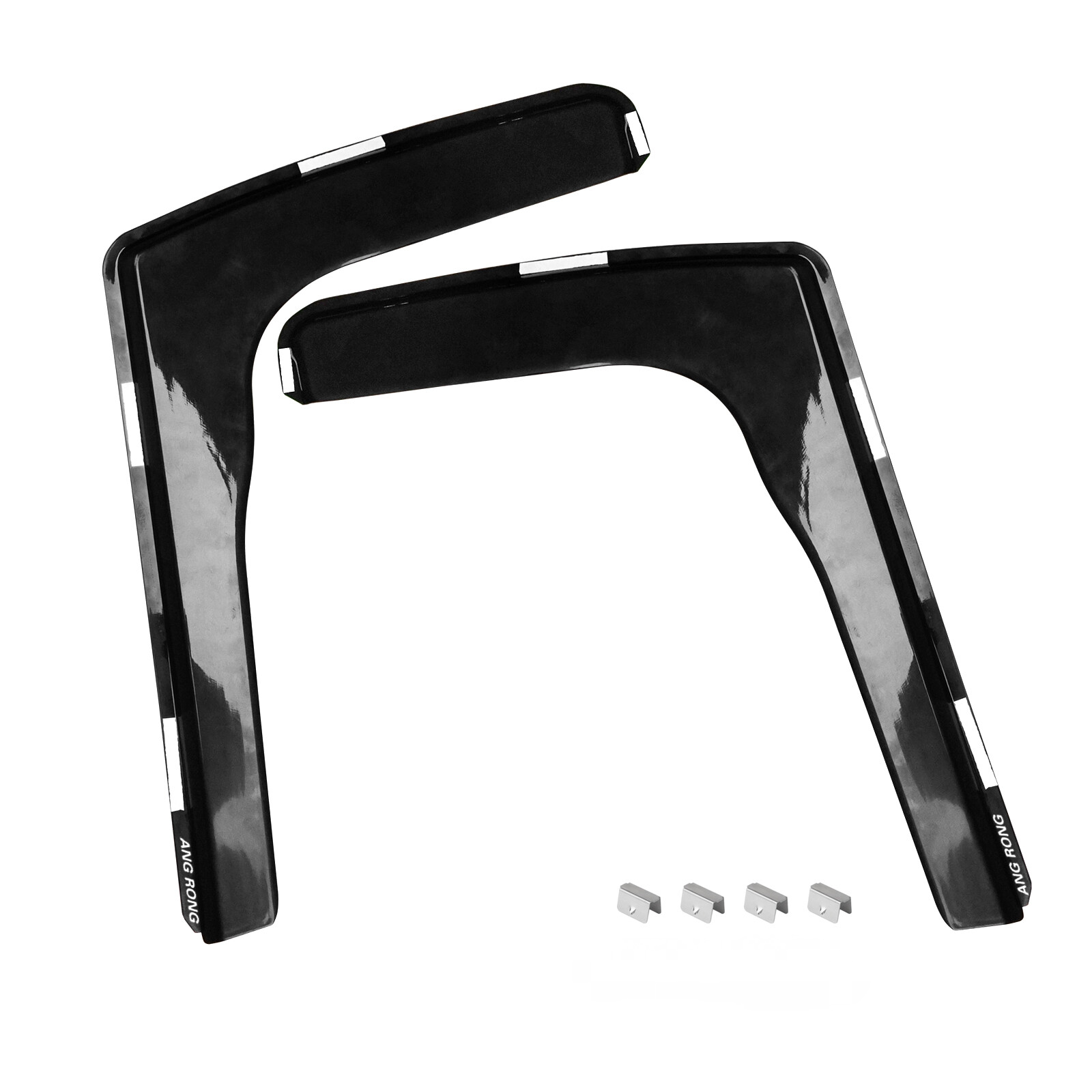 For Ford Transit Custom -On Wind Rain Sun Guard Window Deflectors With Clips — image 2