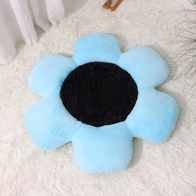 Pet Nest Round Flower Nest Cat Nest Winter Warm Plush Cat Nest All Seasons Kennel Blue - Shop at LoveMi