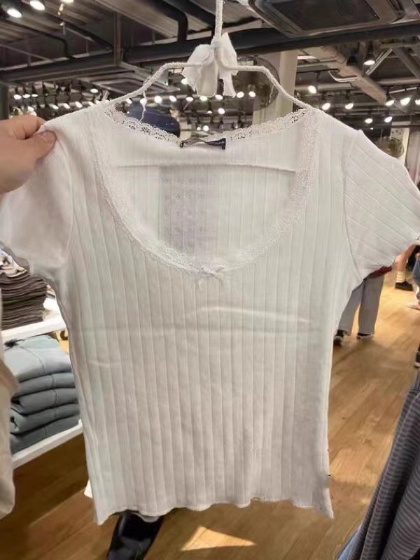 Pure Desire Lace Girls Ballerina T-Shirt