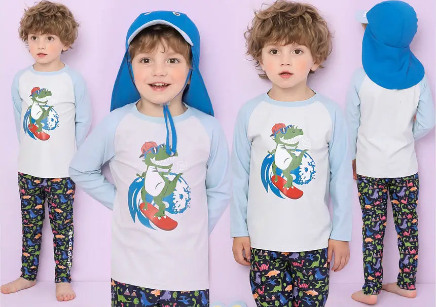 Children's Split Sunscreen Outdoor Boys Swimwear