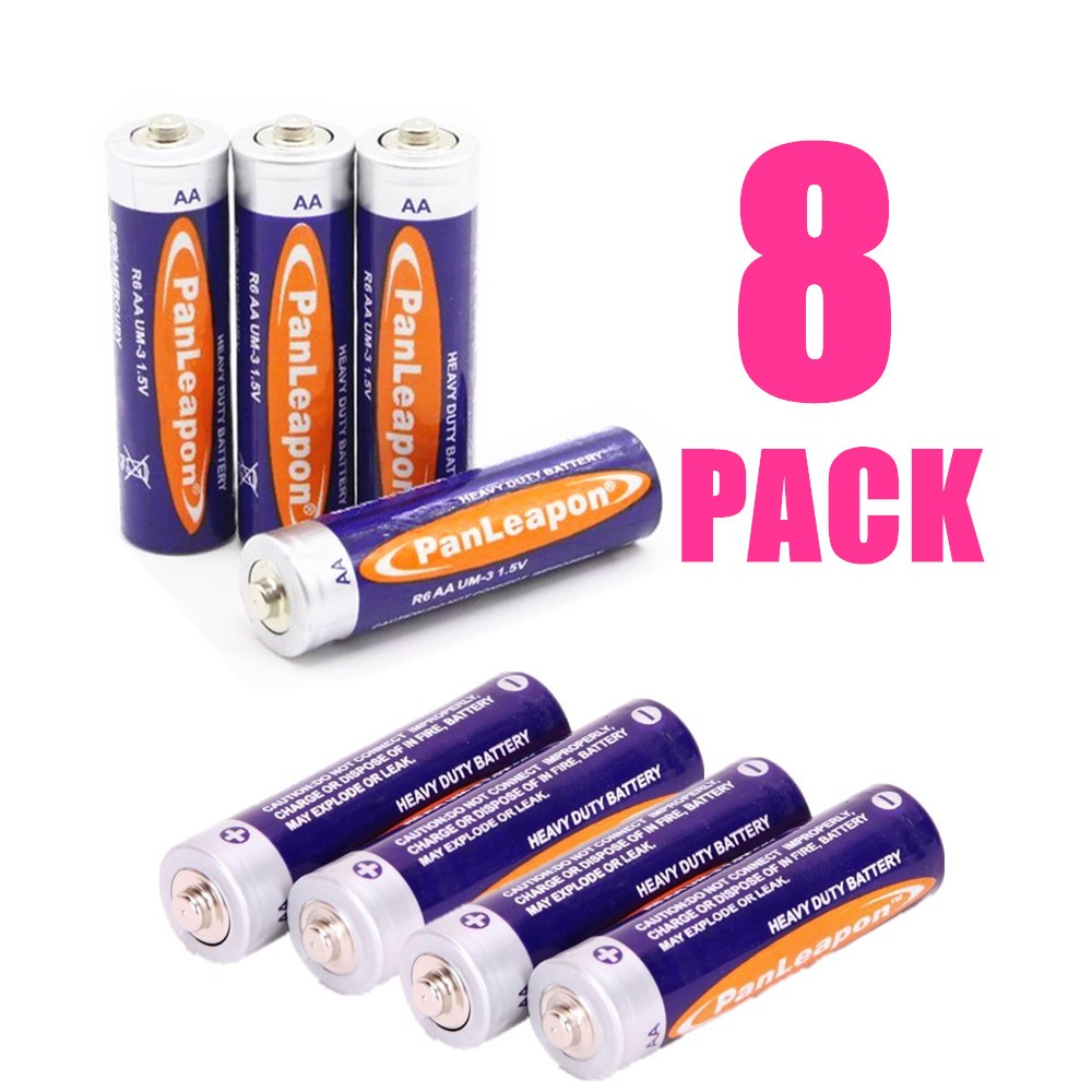 8x Longlife Power AA Battery 1.5V Zinc-Carbon AA Multipurpose Batteries — image 8