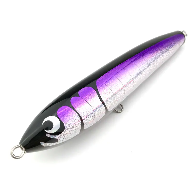 80g 90g Handmade Wood Fishing Lure Sea Boat Pencil