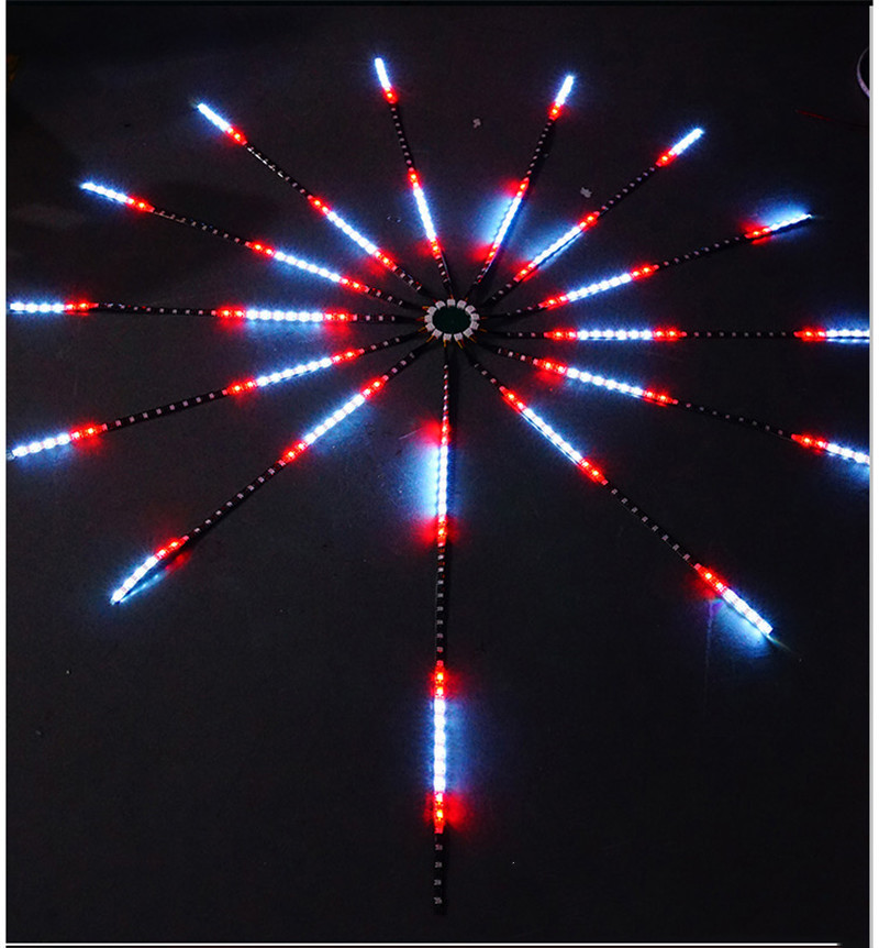 Title 3, LED Voice-activated Marquee Fireworks Light Ful...