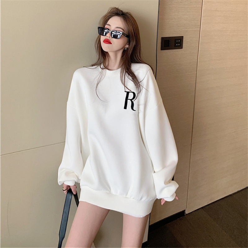 Autumn And Winter Fashion Plus Velvet Thick Sweater