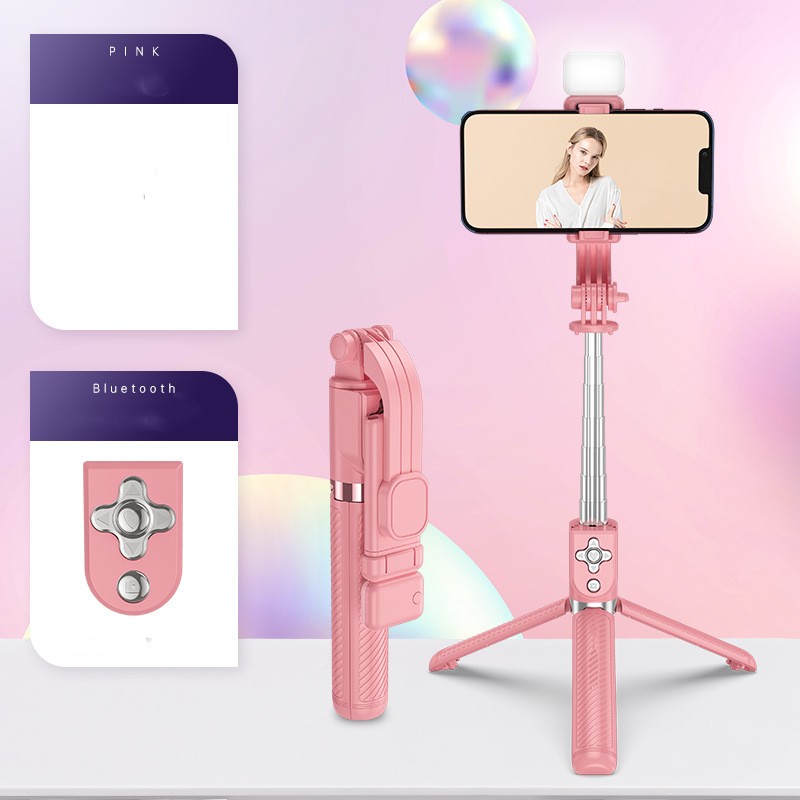 Integrated Selfie Stick Bluetooth Mobile Phone Live Streaming Stand - Image 4
